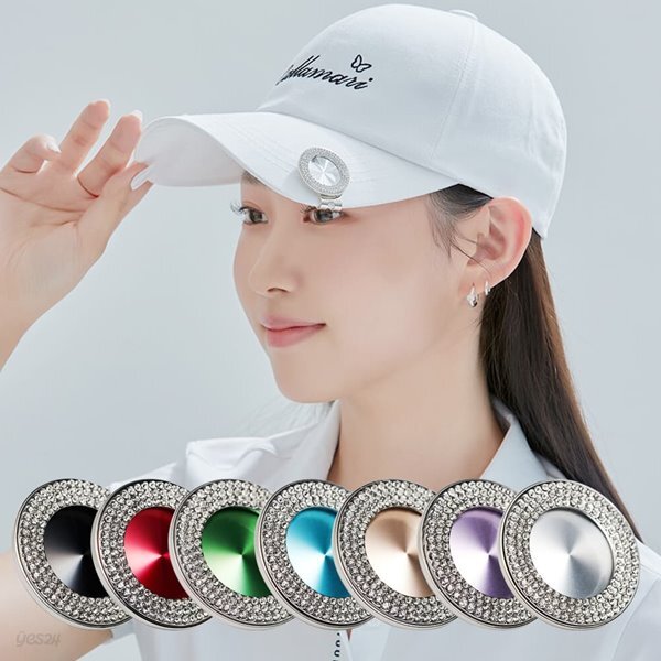 칼라마리 오브제 볼마커 자석 클립형 골프마커 쥬얼리볼마커 골프용품 악세서리