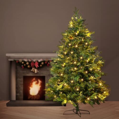 크리스마스 프리미엄 전나무 무장식트리 180cm (전구증정)