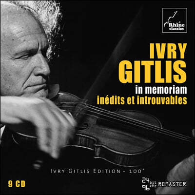 Ivry Gitlis ̺긮 Ʋ  (In Memoriam - Broadcasts & Original Masters)