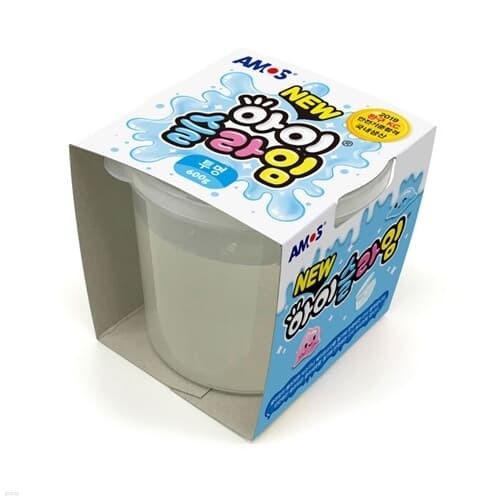 스쿨문구 아모스 아이슬라임 투명 600g