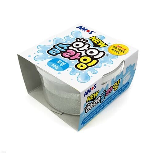 스쿨문구 아모스 아이슬라임 투명 300g