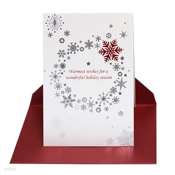 [NTHEN] 크리스마스 카드 Snowflake