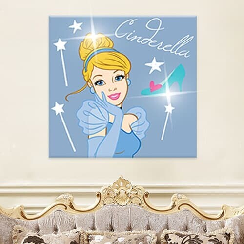 디즈니 프린세스 보석십자수 일러스트 신데렐라 25X25