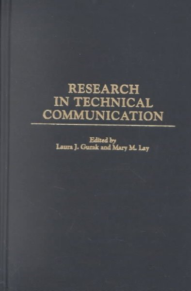 Research in Technical Communication