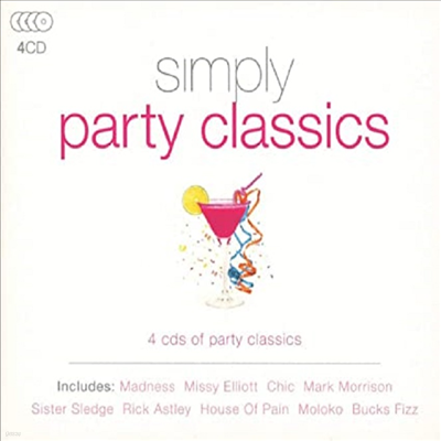 Various Artists - Simply Party Classics (4CD Boxset)