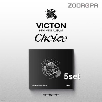 [미개봉/5종세트] 빅톤 VICTON Choice (DIGIPACK) Member 미니앨범 8집