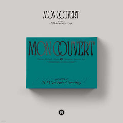 몬스타엑스 (MONSTA X) 2023 시즌 그리팅 : MON COUVERT [WALL CALENDAR ver.]