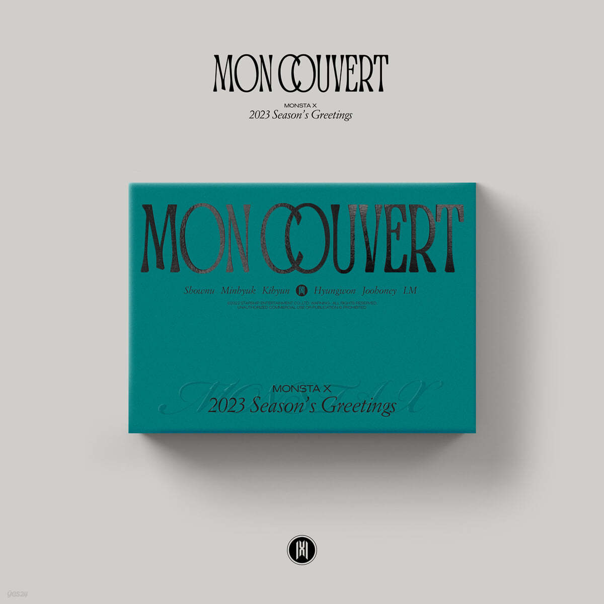 몬스타엑스 (MONSTA X) 2023 시즌 그리팅 : MON COUVERT [WALL CALENDAR ver.]