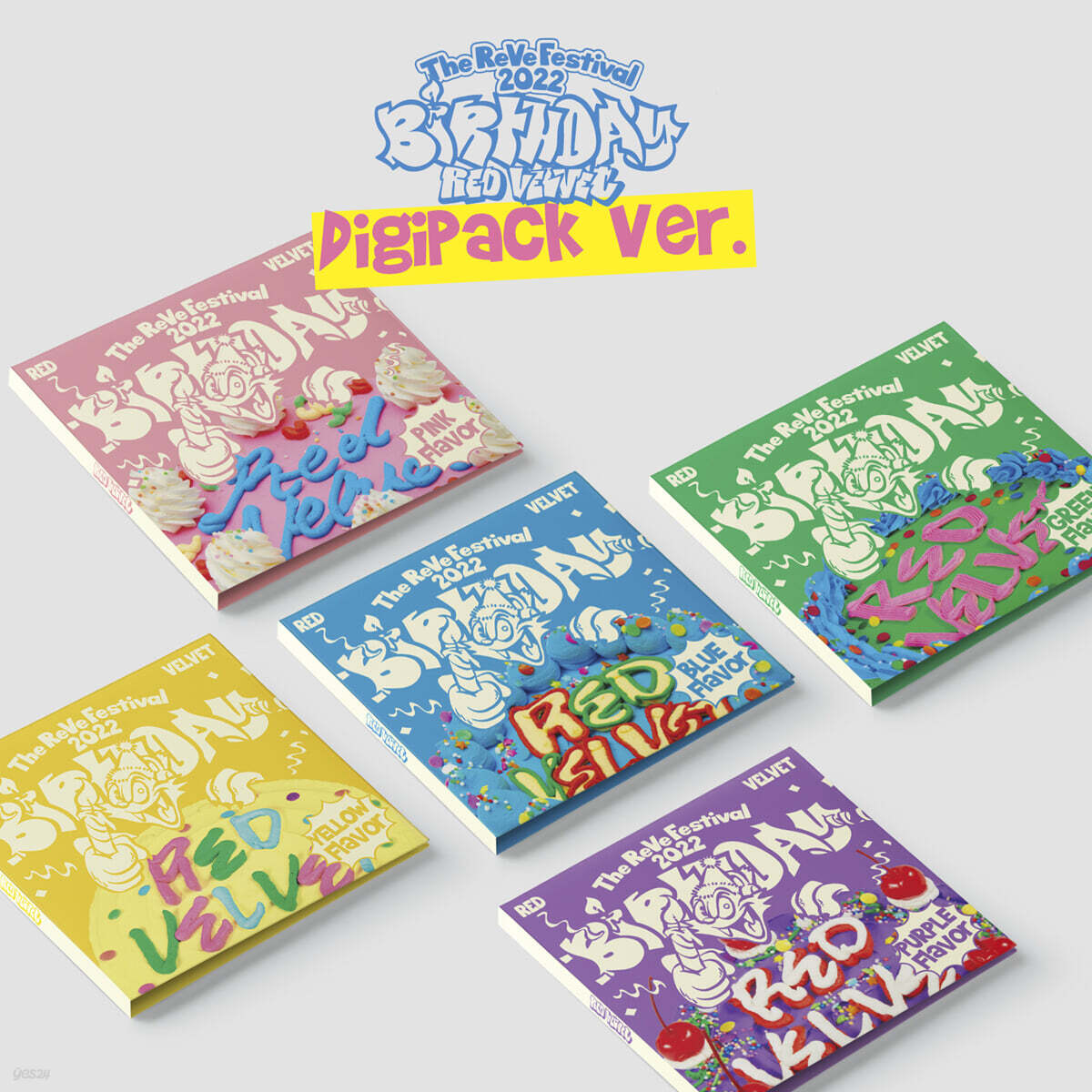 레드벨벳 (Red Velvet) - 미니앨범 : The ReVe Festival 2022 - Birthday [Digipack Ver.][SET]