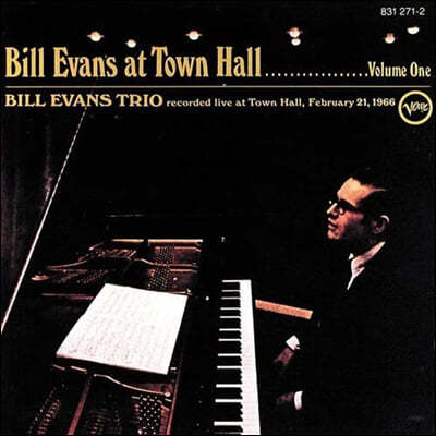 Bill Evans Trio (빌 에반스 트리오) - At Town Hall, Volume One [LP]