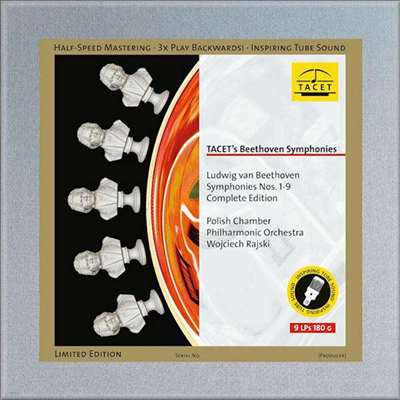 亥:   1 - 9 (Beethoven: Complete Symphonies Nos.1 - 9) (180g)(9LP Boxset) - Wojciech Rajski