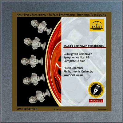 Wojciech Rajski — 베토벤: 교향곡 전집 1 - 9번 (Beethoven: Complete Symphonies Nos.1 - 9) - Wojciech Rajski 앨범 커버