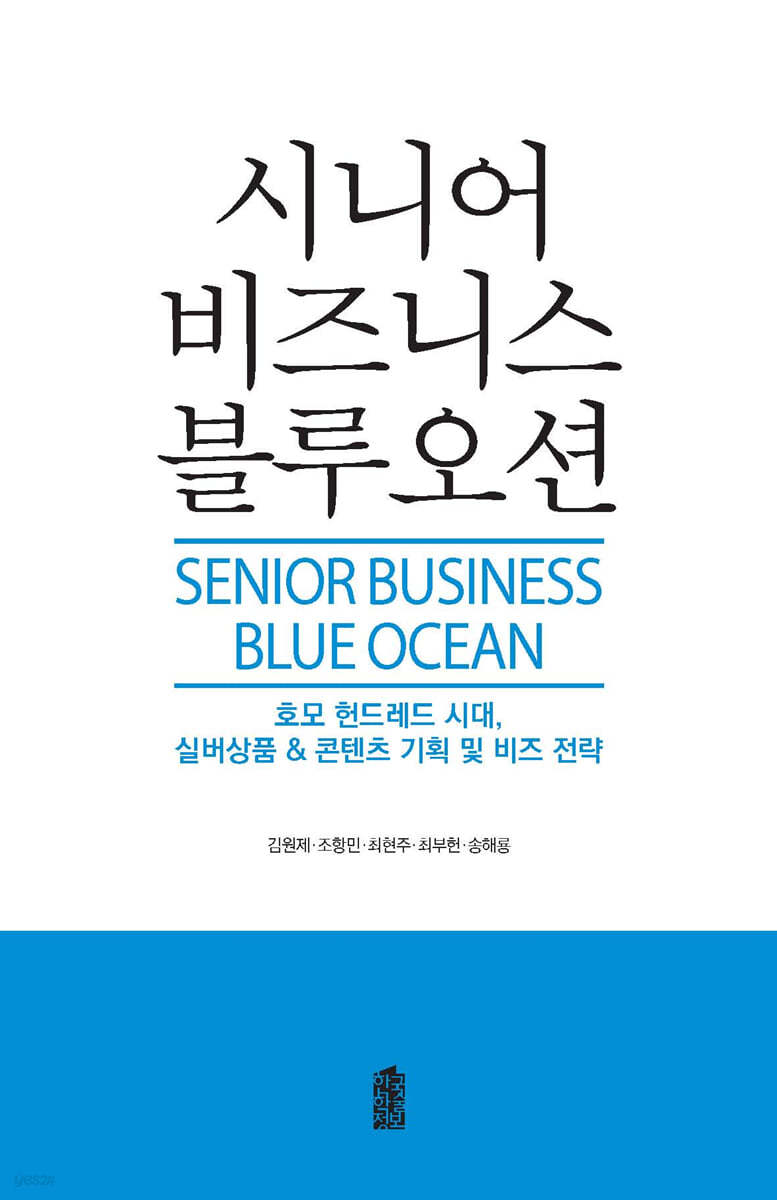 시니어 비즈니스 블루오션 (큰글자도서)