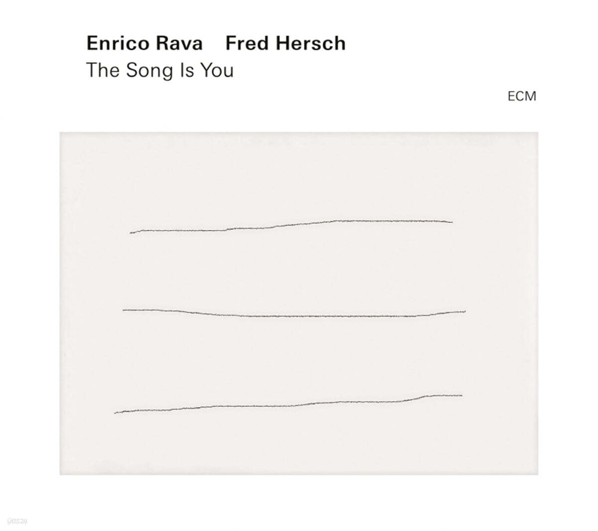 Enrico Rava / Fred Hersch (엔리코 라바 / 프레드 허쉬) - The Song Is You [LP]
