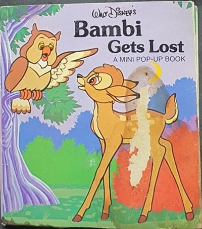Bambi Gets Lost (A Mini Pop-Up Book) Hardcover