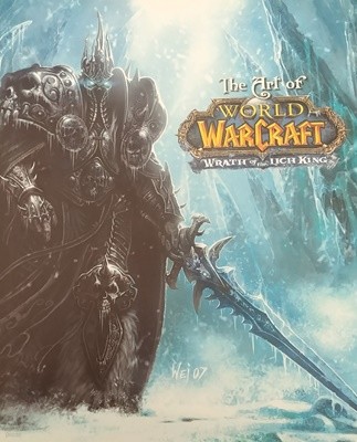 The Art of World of Warcraft Wrath of the Lich King 월드 오브 워크래프트 리치왕의 분노 아트북
