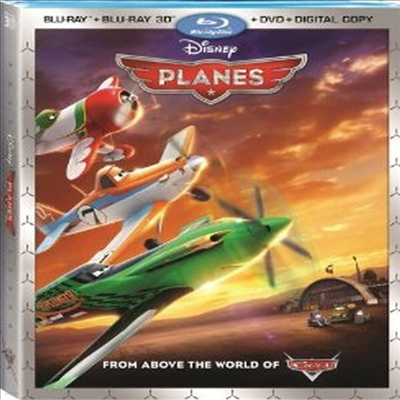 Planes () (ѱ۹ڸ)(Blu-ray 3D + Blu-ray + DVD) (2013)
