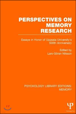 Perspectives on Memory Research (PLE:Memory)