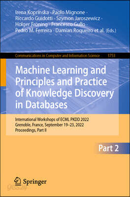 Machine Learning and Principles and Practice of Knowledge Discovery in ...