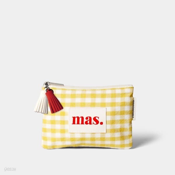 Basic pouch _ 스프링 Yellow