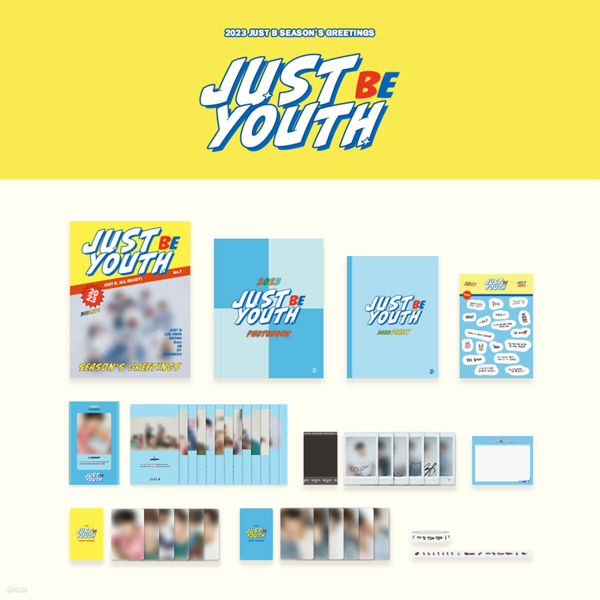 저스트비 (JUST B) 2023 시즌 그리팅 [JUST Be YOUTH]