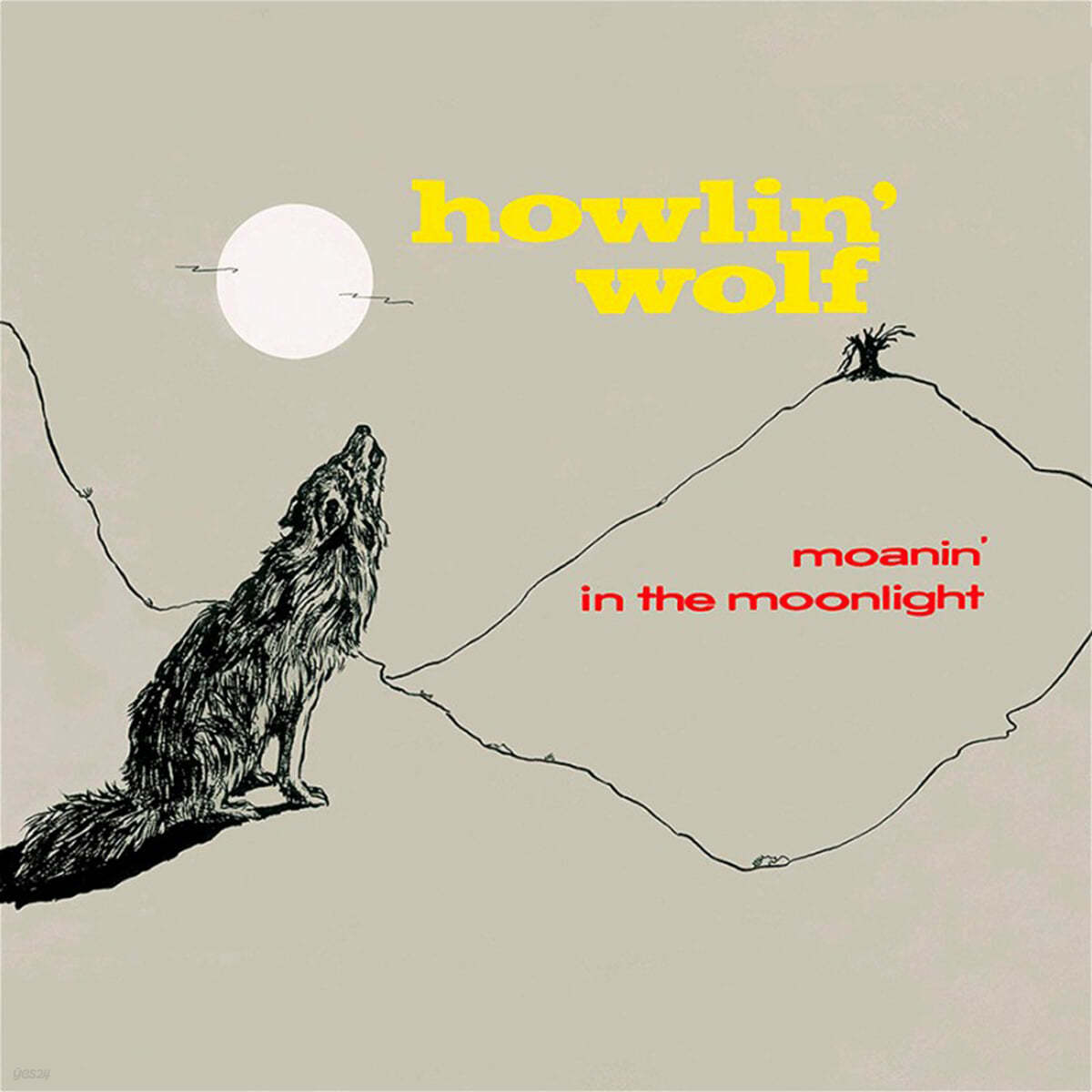 Howlin&#39; Wolf (하울링 울프) - Moanin In The Moonlight [불투명 그레이 컬러 LP]