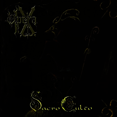 Opera IX — Sacro Culto (Gatefold) 앨범 커버