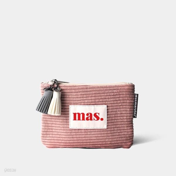 Basic pouch _ 코듀로이 핑크