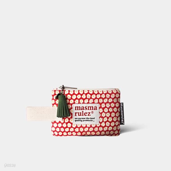 Mini strap pouch _ 데이지레드