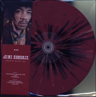 Jimi Hendrix (지미 헨드릭스) — Acoustic Alone, 1968 앨범 커버