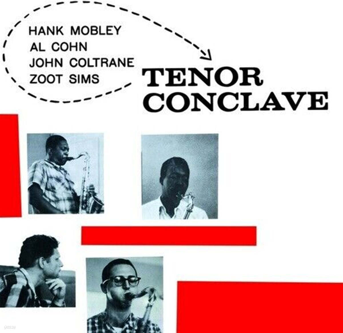 Hank Mobley  / Al Cohn / John Coltrane (행크 모블리 / 알 콘 / 존 콜트레인) - Tenor Conclave [투명 컬러 LP]