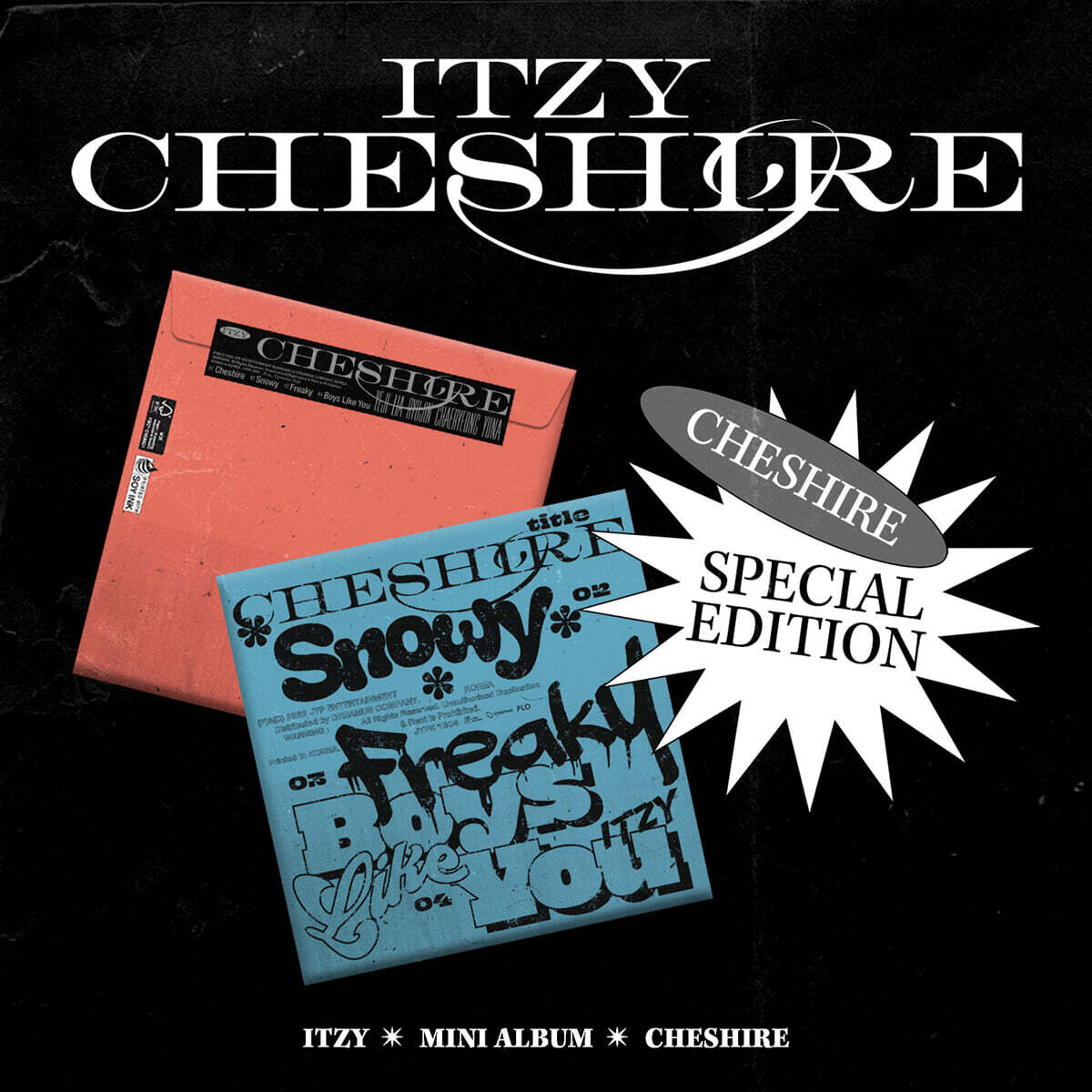 있지 (ITZY) - CHESHIRE SPECIAL EDITION [스페셜반][2종 중 랜덤발송]