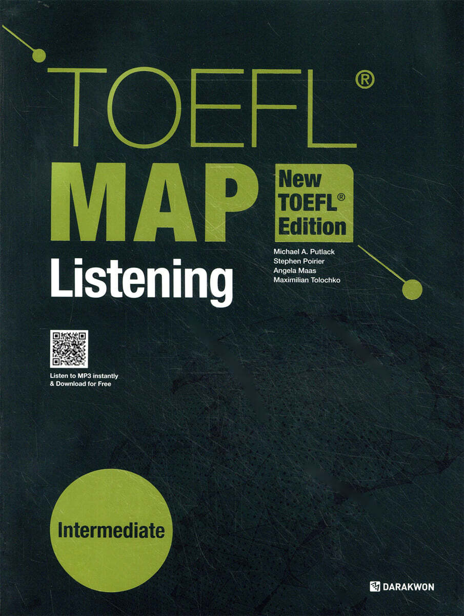 Toefl map listening intermediate new toefl edition yes24