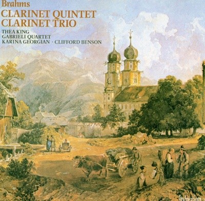 가브리엘리 스털링 콰르텟 - Gabrieli String Quartet - Brahms Clarinet Quintet,Clarinet Trio [U.K발매]