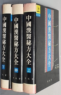 中國韓醫秘方大全 중국한의비방대전 上,中,下(전3권)