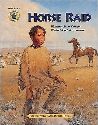 Horse Raid : An Arapaho Camp in the 1800s