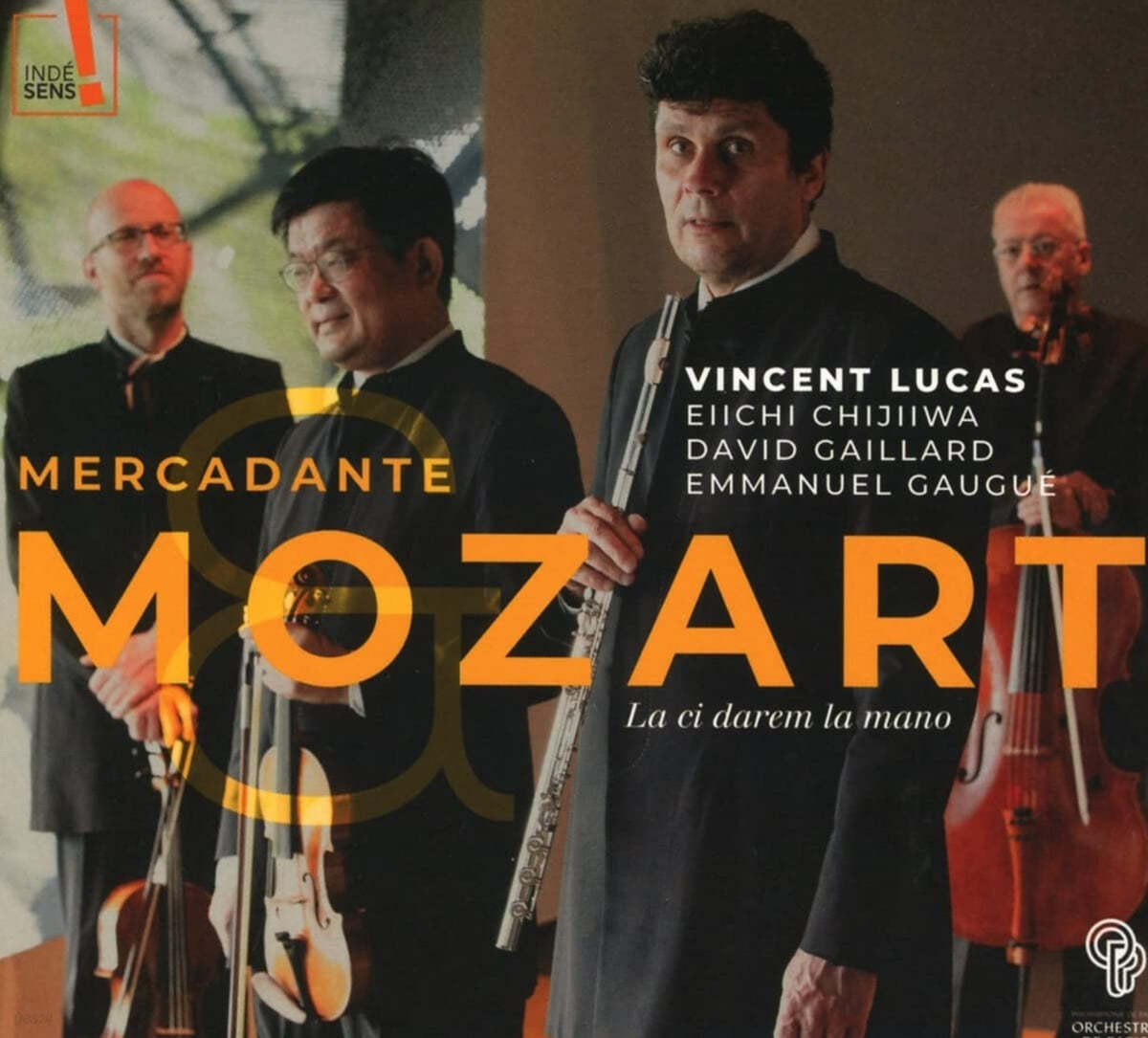 Vincent Lucas 모차르트 / 메르카단테: 플루트 사중주 (Mercadnate / Mozart: Flute Quartet)