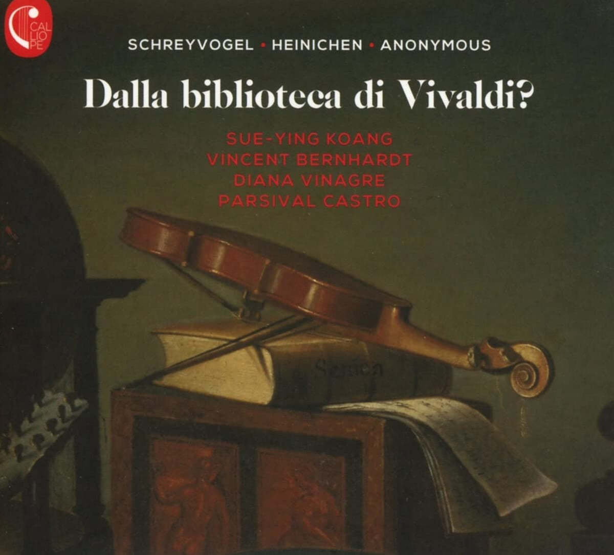 비발디의 제자가 기록한 17~18세기 독일 작곡가들과 작자 미상 이탈리아 양식 작품들 (Dalla biblioteca di Vivaldi?)