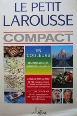 Le petit Larousse compact - en couleurs by Larousse