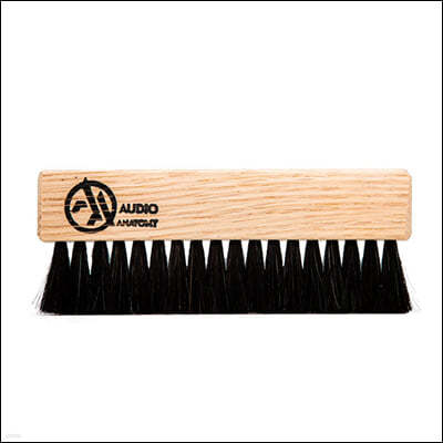 ε巯  LP 귯 / ߷ ũ  (Natural Oak Wood And Goat Hair Vinyl Brush / Dry & Wet Cleaning)