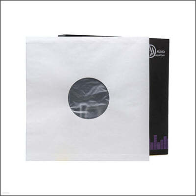 정전기 방지 고급형 이너 슬리브 / 화이트 (Antistatic Vinyl Inner Sleeves 12"/ White)