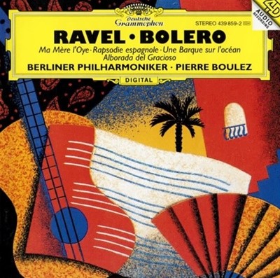 라벨 (Maurice Ravel) : 불레즈 (Pierre Boulez) 어미 거위, 스페인 랩소디 외 (독일발매)