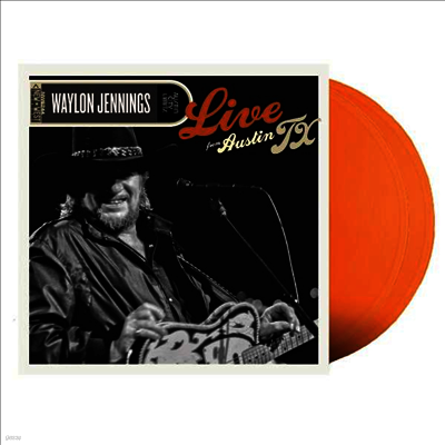 Waylon Jennings — Live From Austin, TX '89 앨범 커버