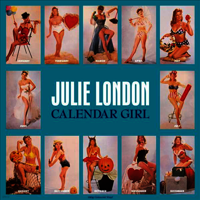 Julie London — Calendar Girl 앨범 커버