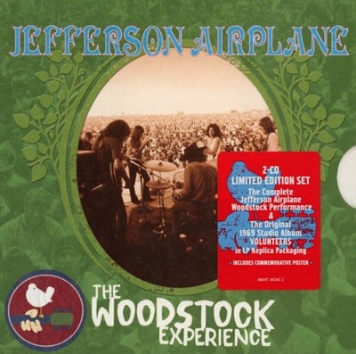 제퍼슨 에어플레인 - Jefferson Airplane - The Woodstock Experience 2Cds [하드케이스] [E.U발매]