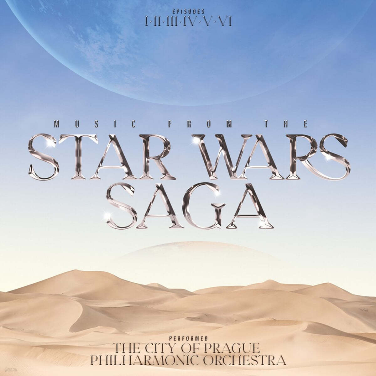 스타 워즈 사가 6부작 베스트 앨범 (Star Wars Saga Best by John Williams) [투명 컬러 LP]