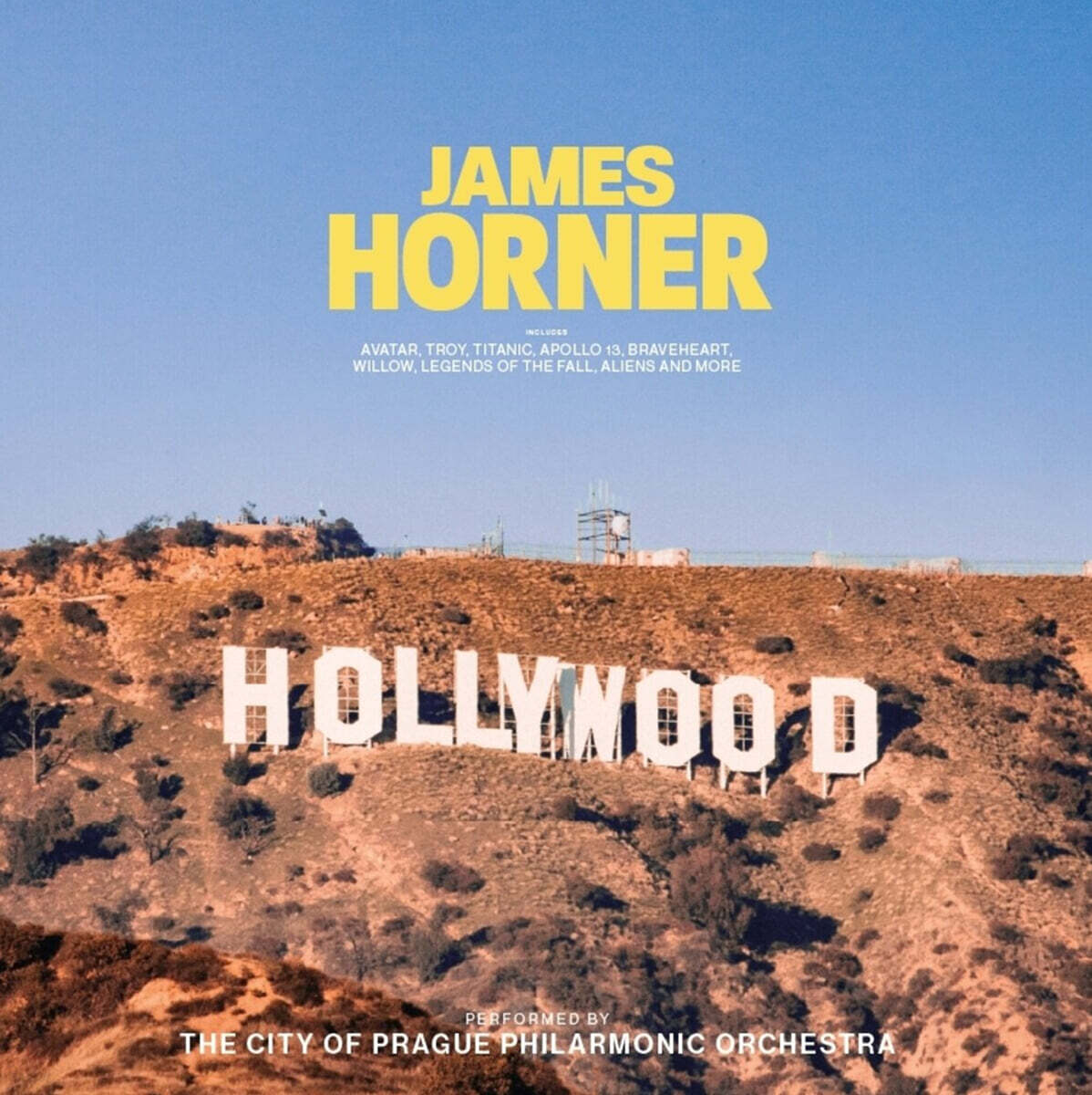 James Horner (제임스 호너) - Hollywood Story [투명 옐로우 컬러 2LP]