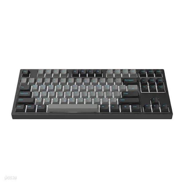 COX CX87G PBT 가스켓 마운트 TKL 게이밍 기계식 키보드 (황축)