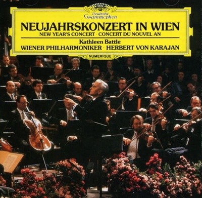 배틀 (Kathleen Battle) : New Year,s Concert From Vienna(1987년 빈 신년 음악회) - 카라얀 (Herbert Von Karajan)(일본발매)