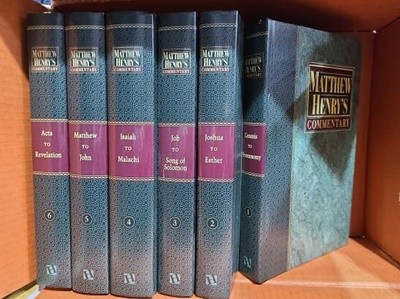 Matthew Henry's Commentary on the Whole Bible, 6 volume set